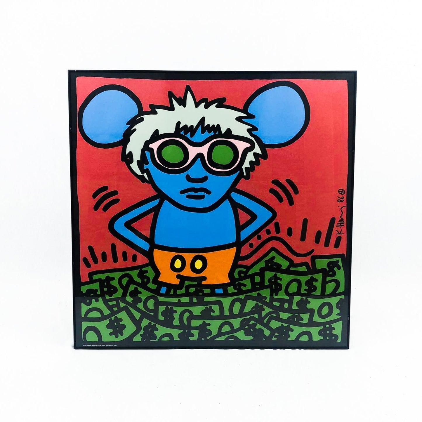 Keith Haring - Andy Mouse, 1986