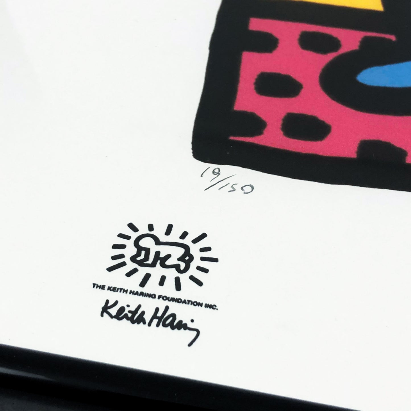 Keith Haring, set of 3 lithographs
