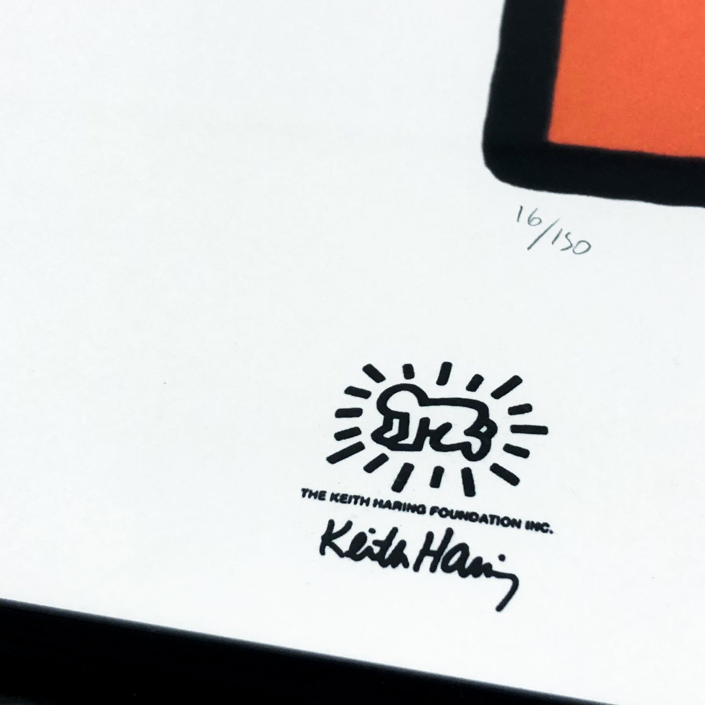 Keith Haring, set of 3 lithographs