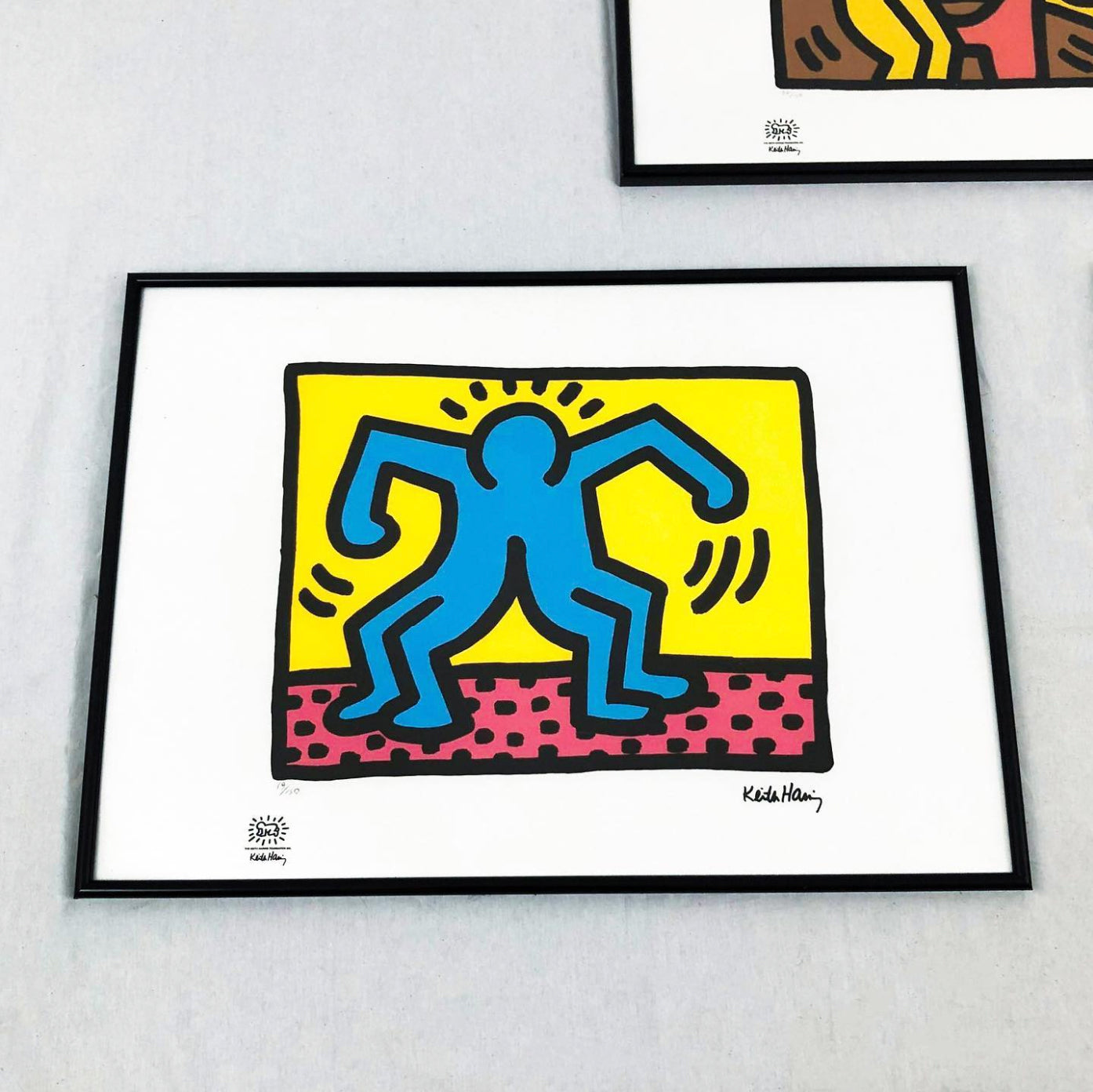 Keith Haring, set of 3 lithographs