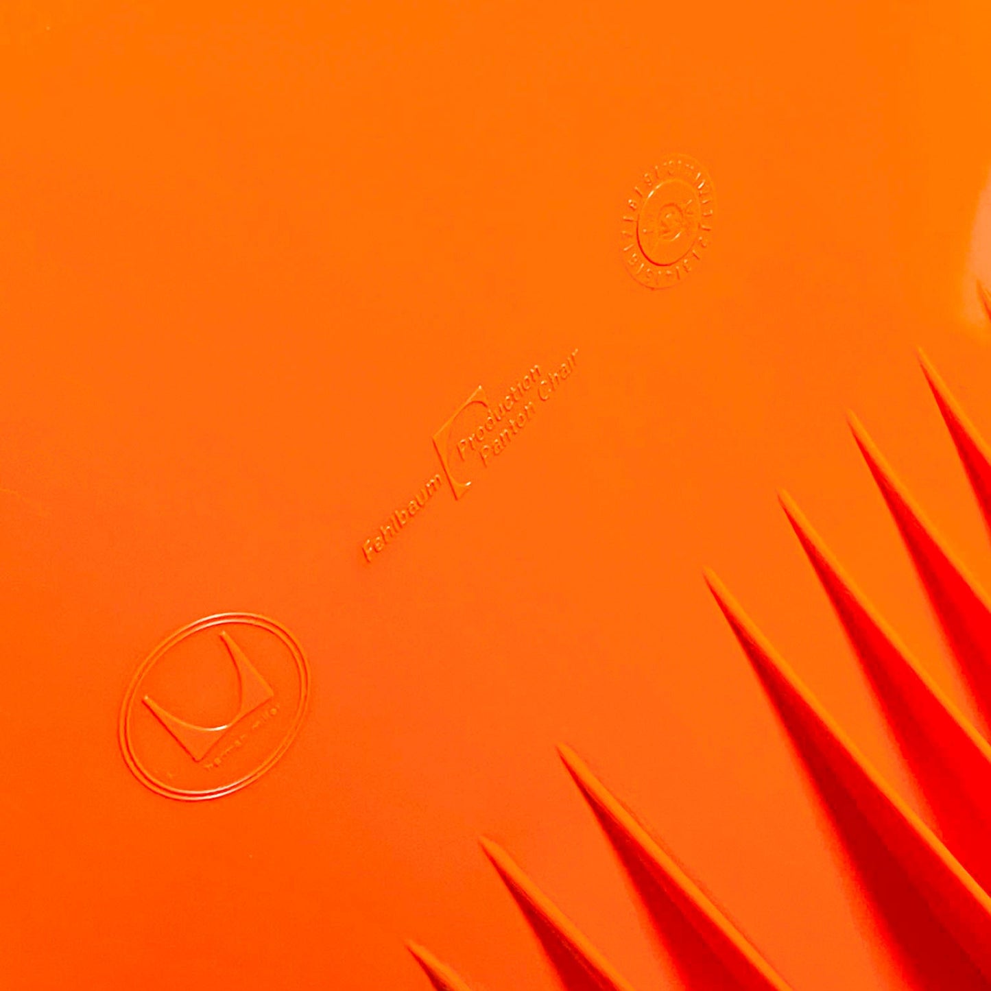 Verner Panton chair by Herman Miller, Fehlbaum