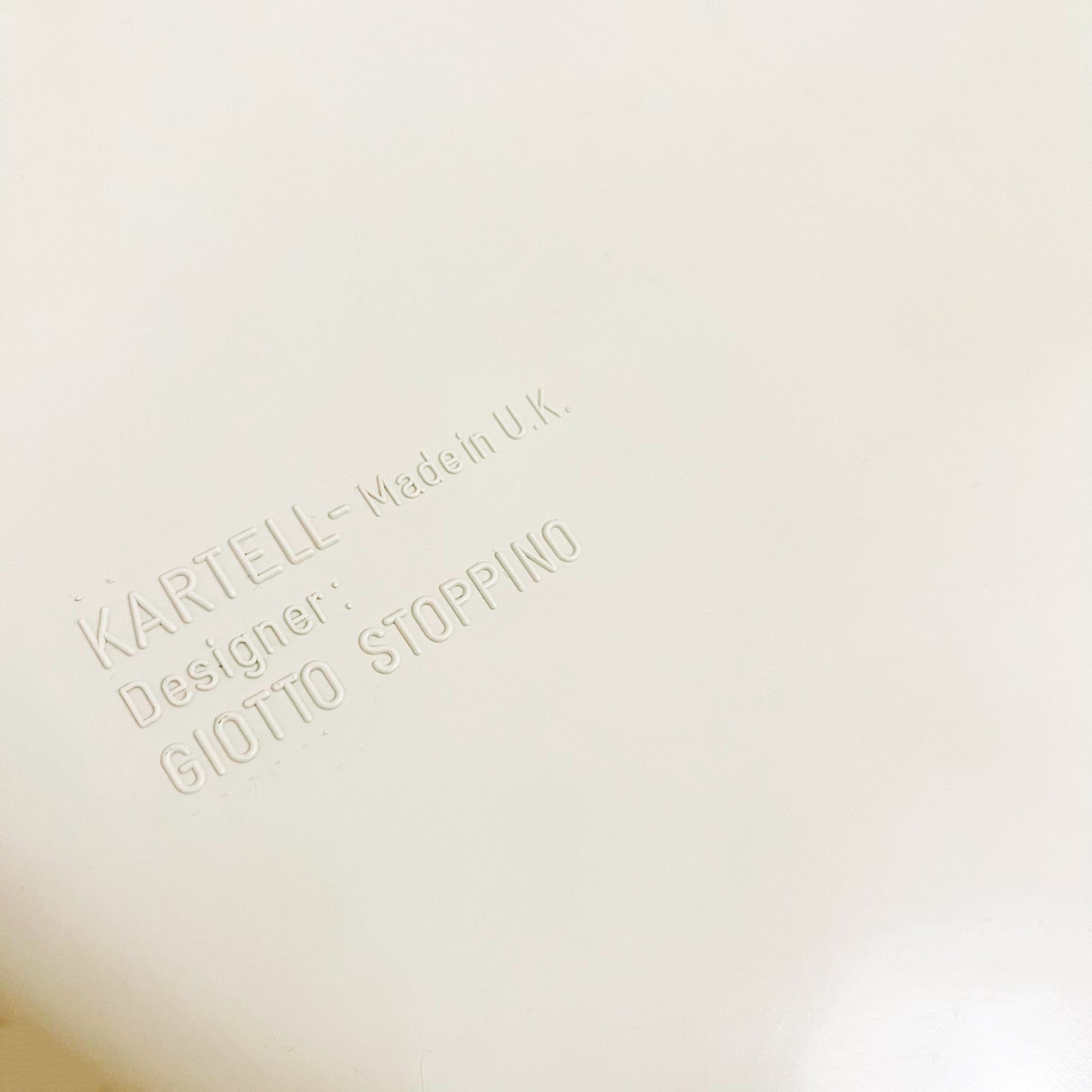 Kartell ‘Model 4905/6/7’ side tables, Giotto Stoppino