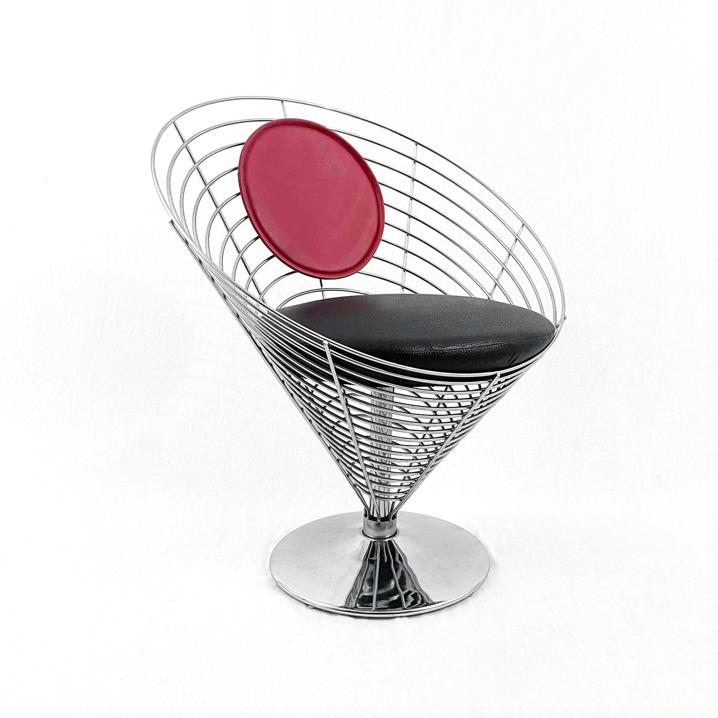 Verner Panton V-8800 Wire Cone Chair