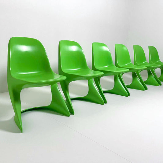 Set of 6 ‘Casalino’ chairs by Alexander Begge for Casala